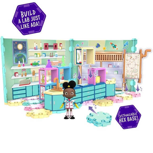 Just Play Ada Twist Deluxe Create-A-Lab Playset, STEM Toy Figures and Play-set. - Picture 4 of 9